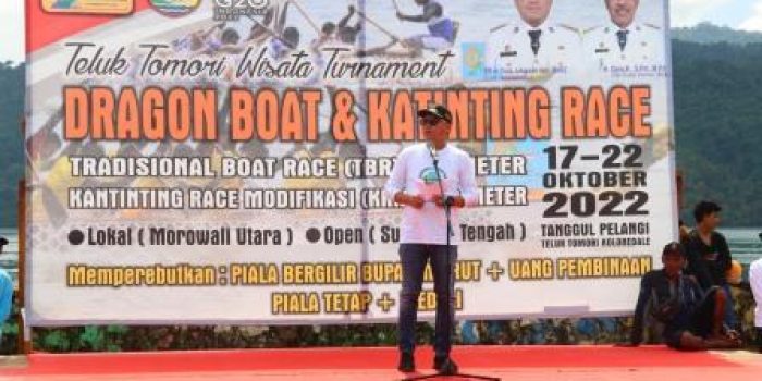 Pemda Morowali Gelar Lomba Balap Katinting