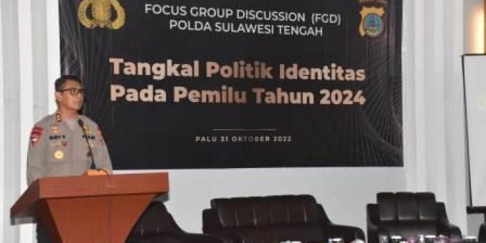 Polda Sulteng Gelar FGD Pemilu 2024