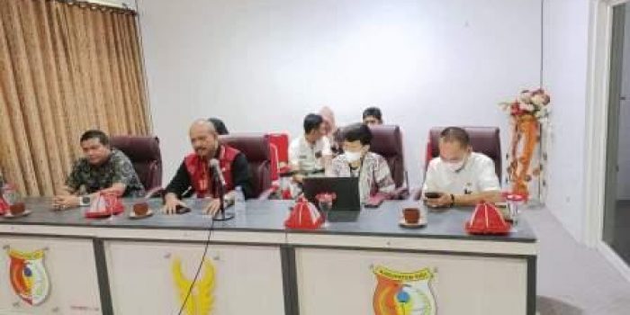 Pemda Sigi Ikuti Webinar Bincang STRANAS PK Bersama KPK