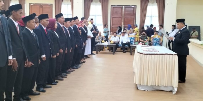 KPU Parimo Lantik 115 PPK