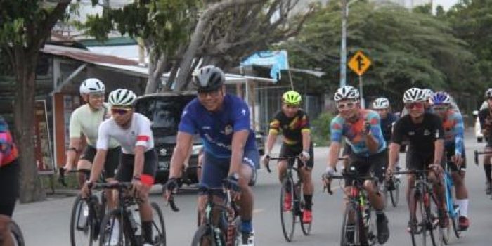 Bersepeda Salahsatu cara Kapolda Jaga Kebugaran Guna Mendukung Dinamika Tugas