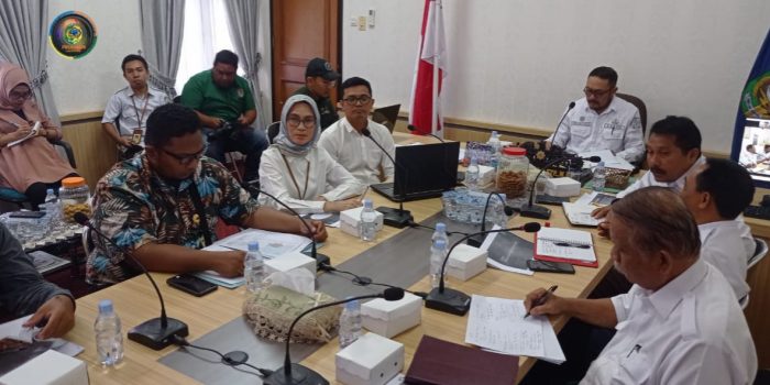 Sekda Pimpin Rapat Forum Penataan Ruang Daerah