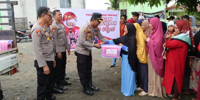 Polda Sulteng  Gelar Baksos di bulan Ramadhan