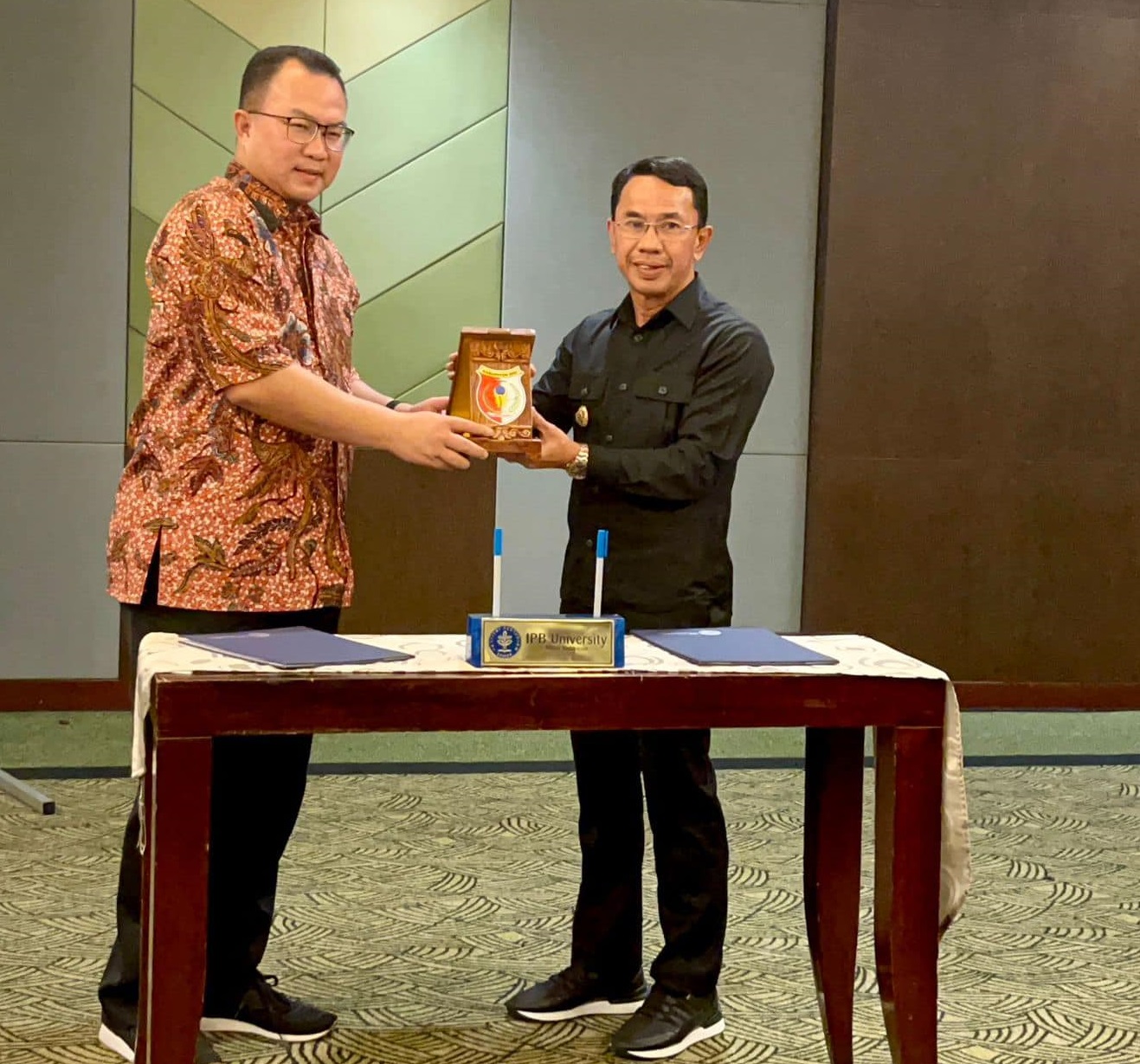 IPB dan Pemda Sigi Lakukan Penandatanganan Kesepakatan Bersama