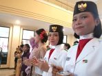 obat Peringatan Hari Pendidikan Nasional (Hardiknas) di kabupaten Parigi Moutong (Parimo) Sulawesi Tengah, juga di rangkaikan dengan konsumsi Tablet Tambah darah (TTD)