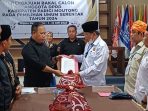 DPC Partai Gerindra Parimo Daftarkan 40 Bacalegnya ke KPU