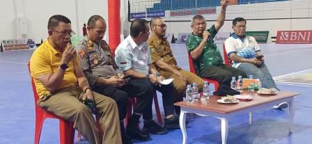 Bupati Parimo Hadiri Rapat Final Chek Pelaksanaan BK PON XXI 2024