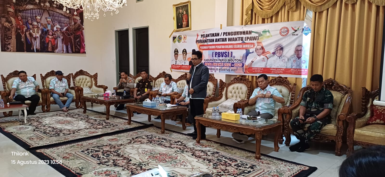 Ketua PBVSI Sulteng Sebut Parimo Merupakan Tolak Ukur Olahraga Bola Voli di Sulteng