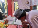 Antisipasi Narkoba, Pelajar SMA Negeri 1 Parigi Menjalani Tes Urine