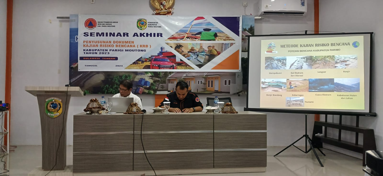 BPBD Parimo Gelar Seminar Akhir Penyusunan Dokumen KRB