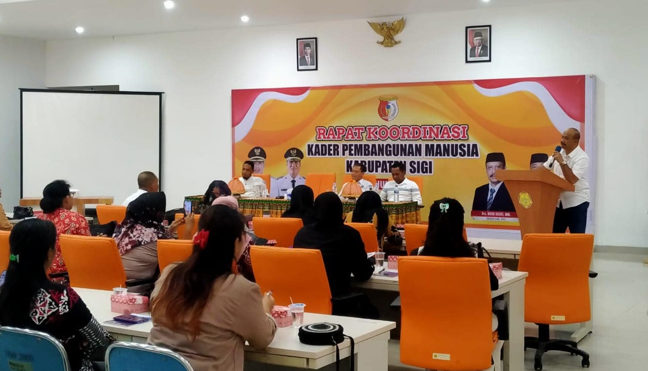 Sekda Sigi Resmi Membuka Rakor KPM Kabupaten Sigi