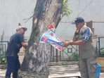 Satpol PP Parimo Tertibkan Ratusan APS Bacaleg yang Langgar Aturan