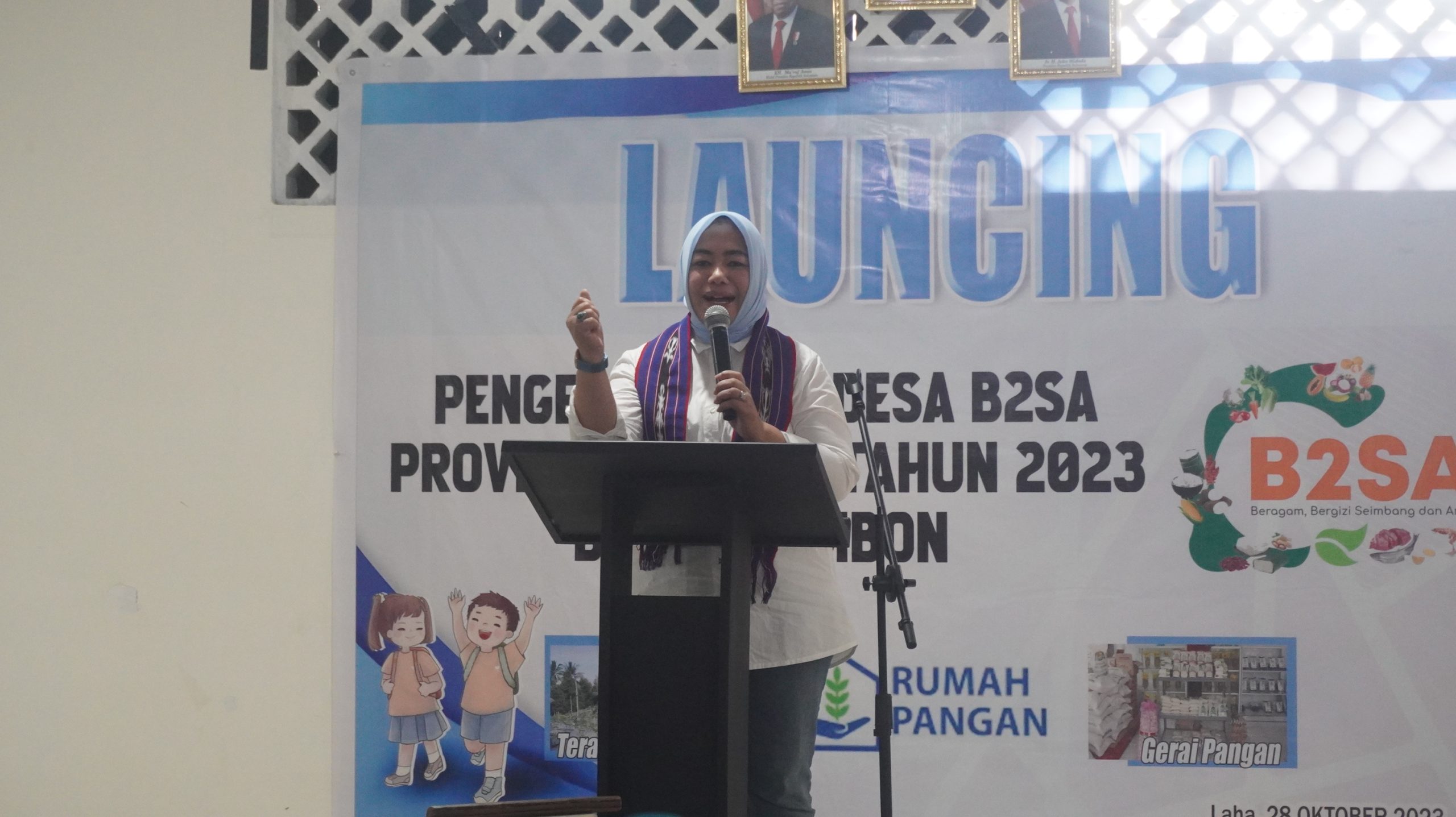 NFA Launching Desa B2SA di Ambon