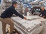 6.850 Kotak Suara Tiba di Gudang Logistik KPU Parimo