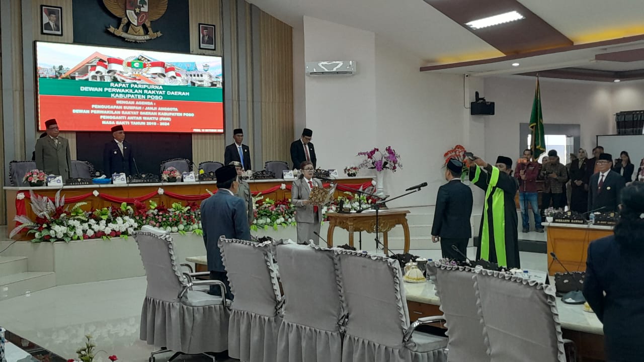 Vitrawanto Resmi Dilantik Sebagai PAW Usman Abdul Karim