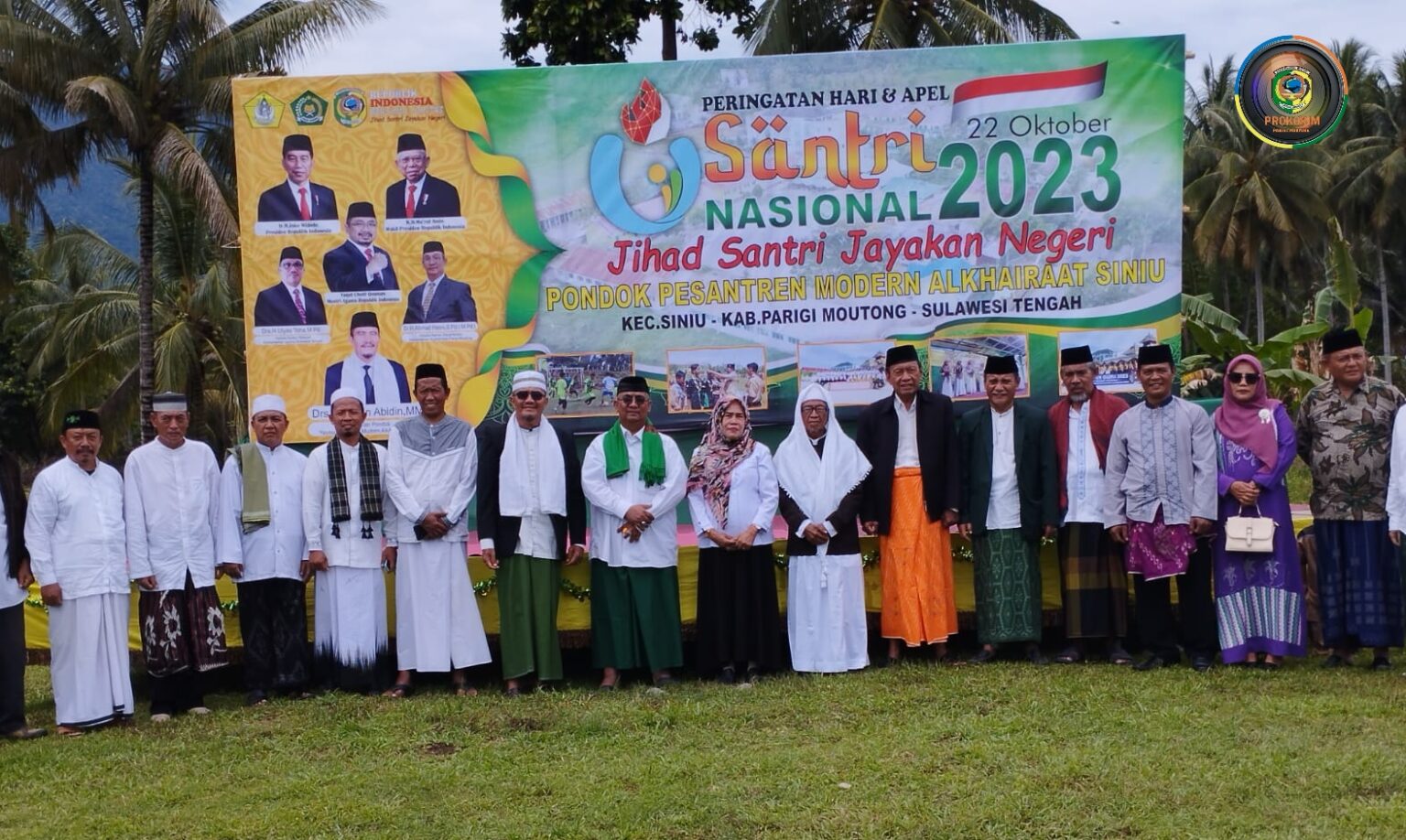 Pemda Parimo Peringati Hari Santri Nasional di Ponpes Modern Alkhairat Siniu