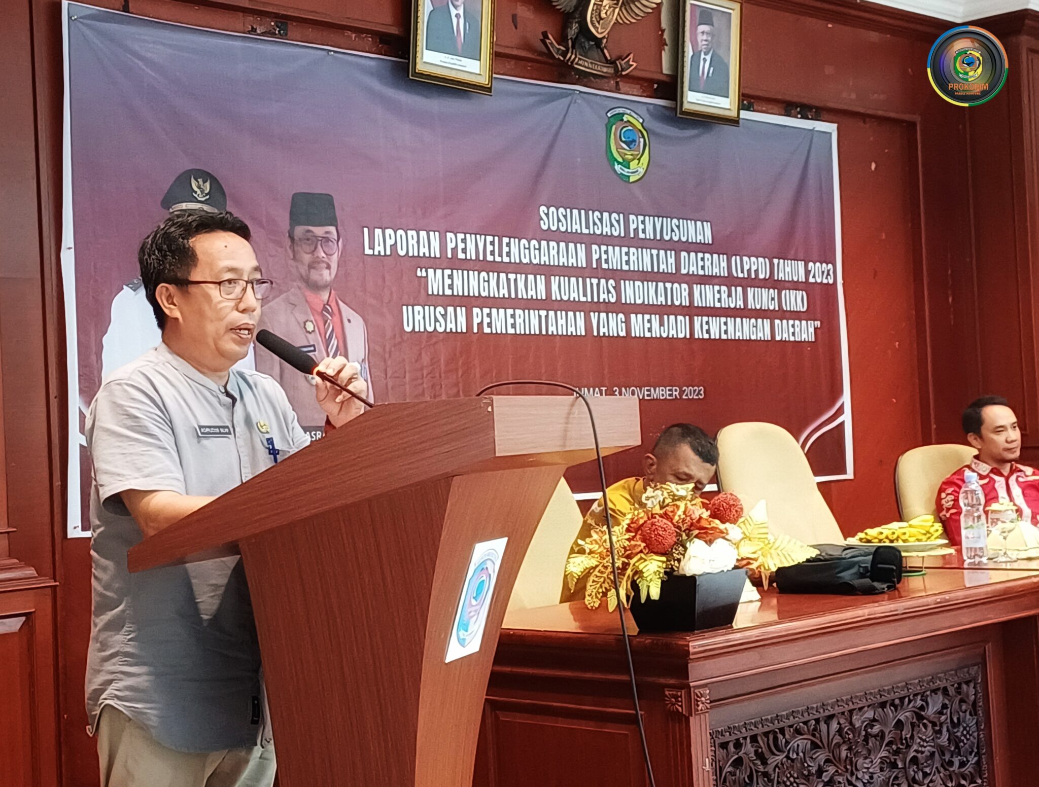 Pemda Parimo Gelar Sosialisasi Penyusunan LPPD 2023