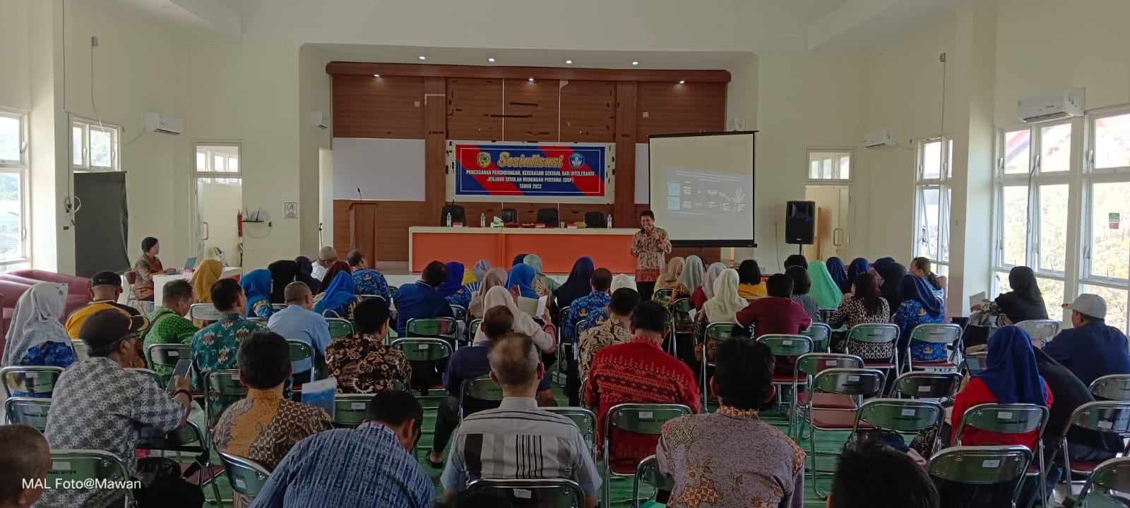 Dikbud Parimo Gelar Sosialisasi Pencegahan Perundungan, Kekerasan Seksual dan Intoleransi