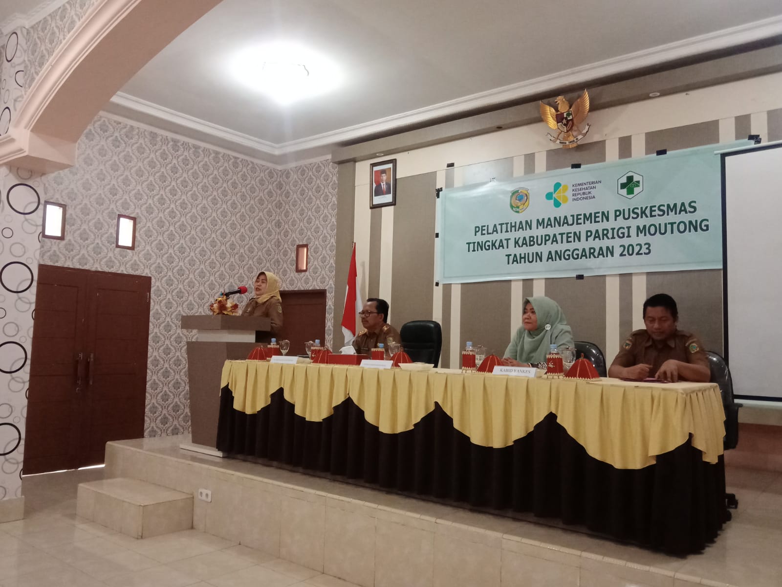 Dinkes Gelar Pelatihan Manajemen Puskesmas Tingkat Kabupaten Parimo