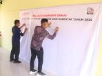 Bawaslu Parimo Lakukan Penandatangan Deklarasi Kampanye Damai