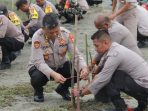 Polda Sulteng tanam 1000 bibit mangrove di Pantai Popa
