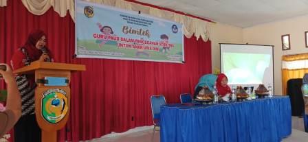 Ratusan Guru Paud di Parimo Ikut Bimtek Pencegahan Stunting