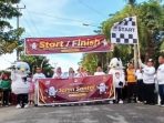 KPU Parimo Sosialisasikan Pemilu Melalui Jalan Santai