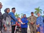 Sat Pol PP dan Damkar Parimo dapat Bantuan Dua Unit Sepeda Motor Damkar Roda Tiga