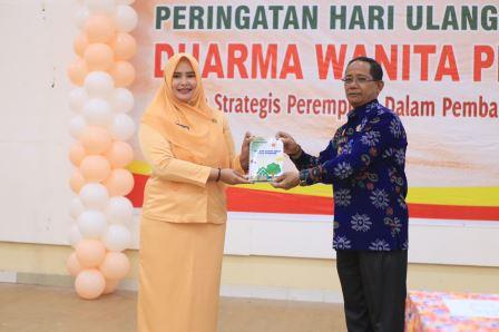 Begini Harapan Sekda di HUT ke - 24 DWP Kabupaten Parigi Moutong