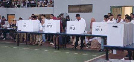 KPU Parimo Gelar Simulasi Pungut Hitung Suara Pemilu 2024