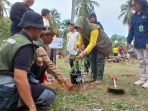 KLHK Tanam 500 Pohon Tanaman Buah di Parigi Moutong