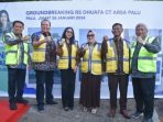Gubernur Sueng Hadiri Groundbreaking RS CT. Arsa Palu