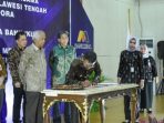 Pemprov Sulteng Lakukan Perjanjian Kerja Sama Pembetukan KUB