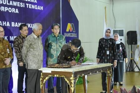 Pemprov Sulteng Lakukan Perjanjian Kerja Sama Pembetukan KUB