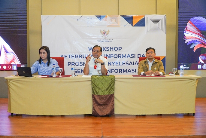 Tim Pemenangan Capres Di Sulteng Hadiri Sosialisasi Keterbukaan Informasi Pemilu