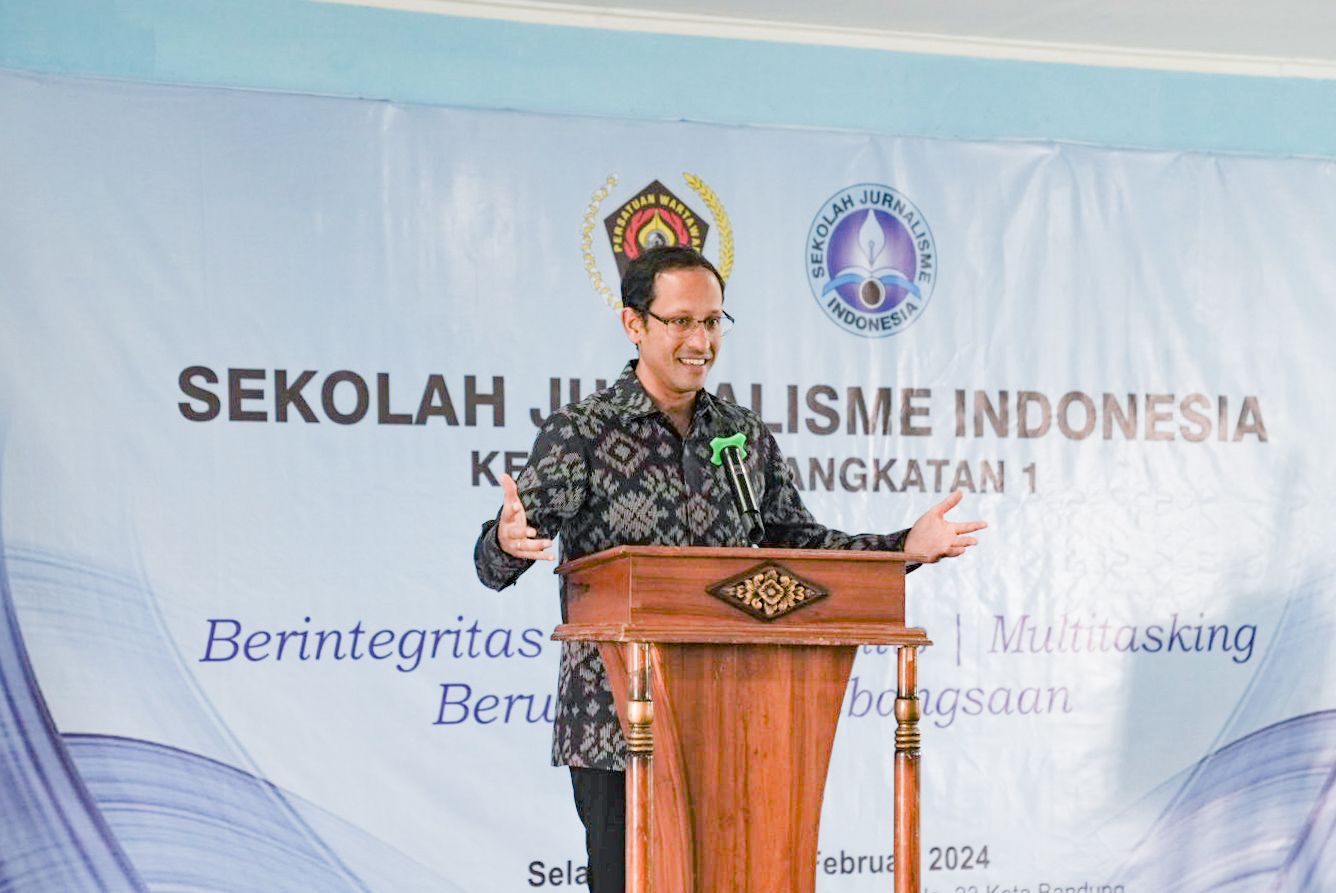 Mendikbudristek Dukung Program Sekolah Jurnalisme Indonesia
