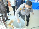 Polda Sulteng Musnahkan Narkotika Jenis Sabu Senilai Rp1,8 Miliar