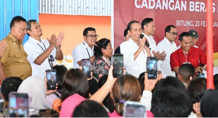Presiden Jokowi Sebut Bantuan Pangan Beras Hingga Juni 2024