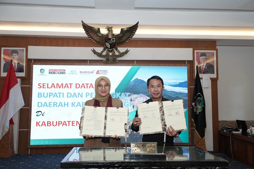 Pemda Sigi dan Banyuwangi Lakukan Penandatanganan MoU
