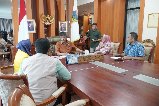 Peneliti Iluni Tawarkan Riset Kerjasama ke Pemprov Sulteng