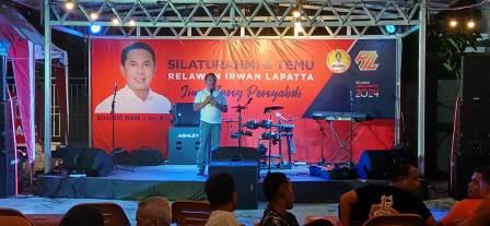 Maju Pilgub, Irwan Lapatta Silaturahmi dan Minta Dukungan Warga Parimo