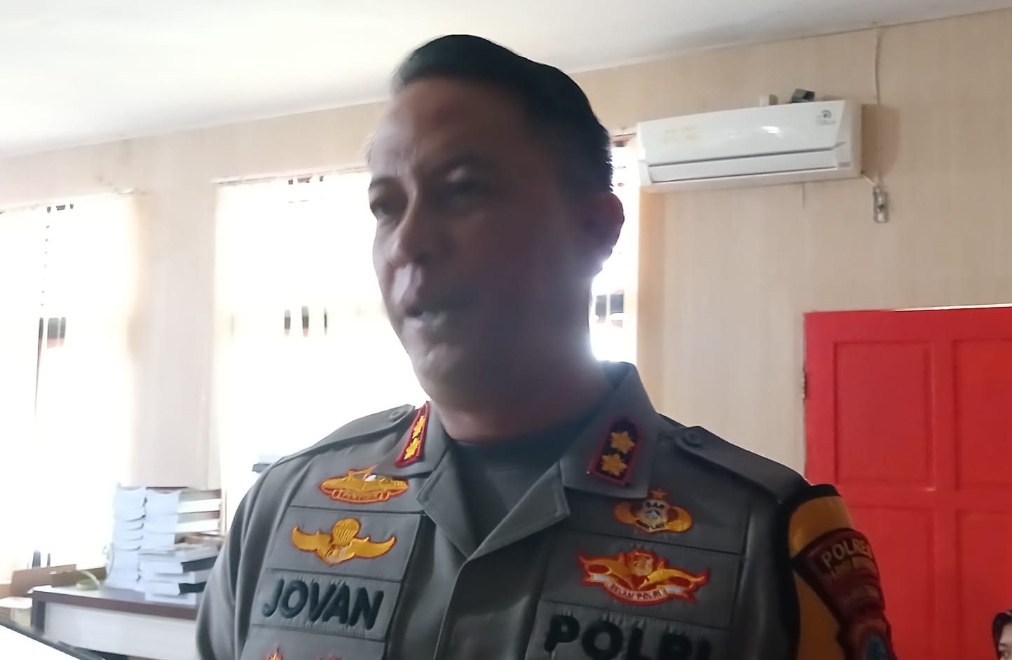 Polres Parimo Olah TKP Pasien Meninggal di Lift RSUD Anuntaloko Parigi