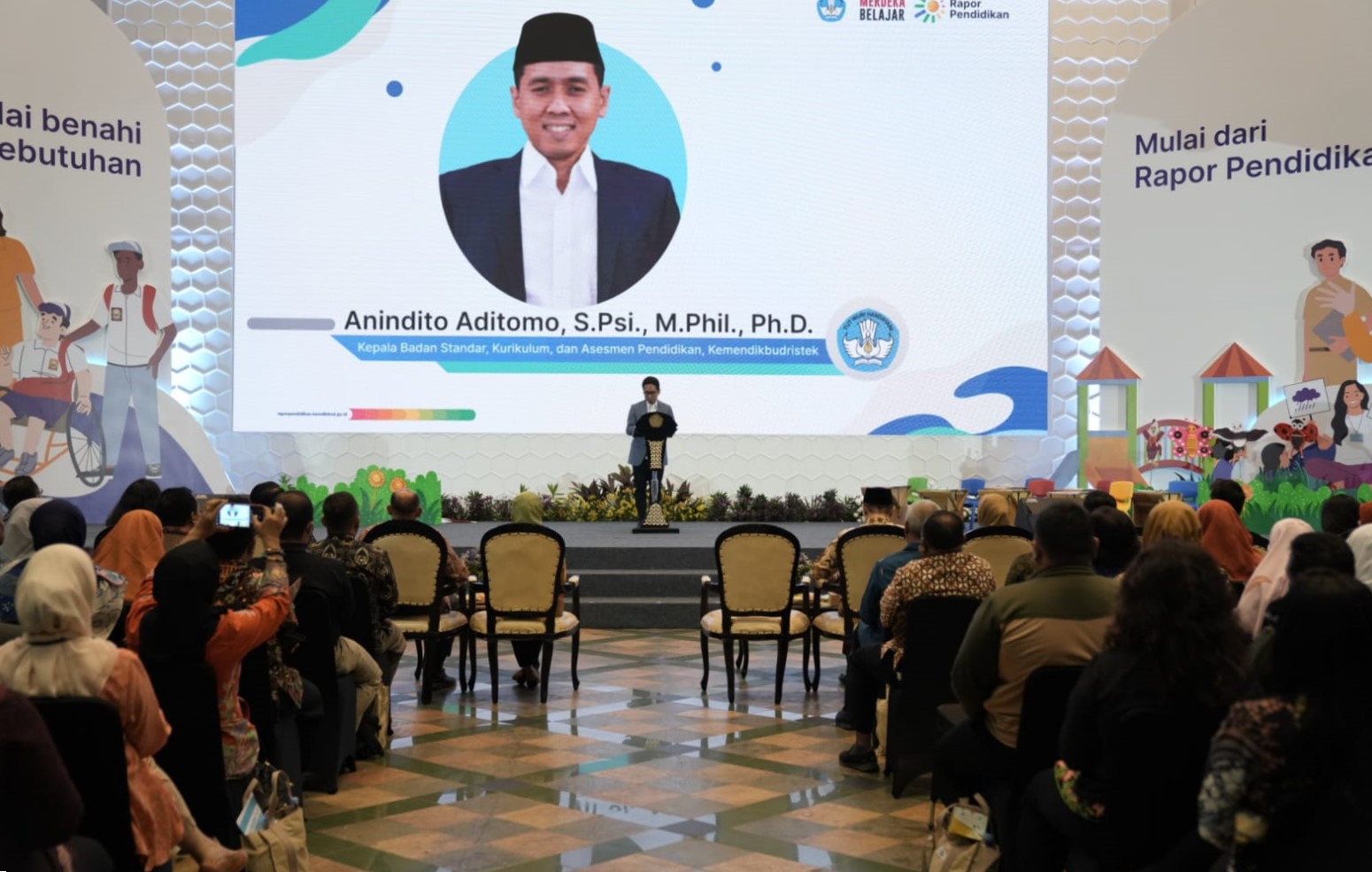 Peluncuran Rapor Pendidikan PAUD, Mendikbudristek: Itu Hasil Sulingjar