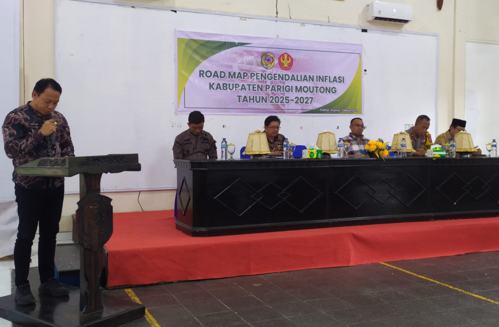 Libatkan Untad Palu, Bappelitbangda Parimo Gelar Penyusunan RoadMap Pengendalian Inflasi
