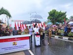 Presiden Jokowi Resmikan 15 Ruas IJD saat Kunker di Sulteng