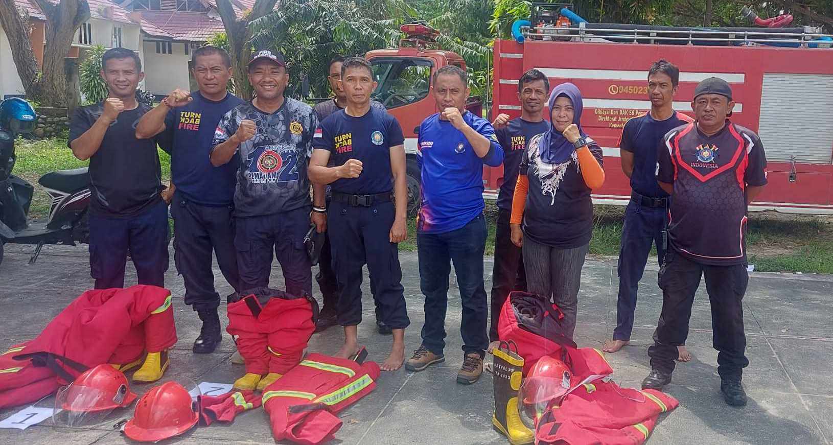 Ikuti Lomba Skill Competition, Damkar Parimo matangkan Persiapan