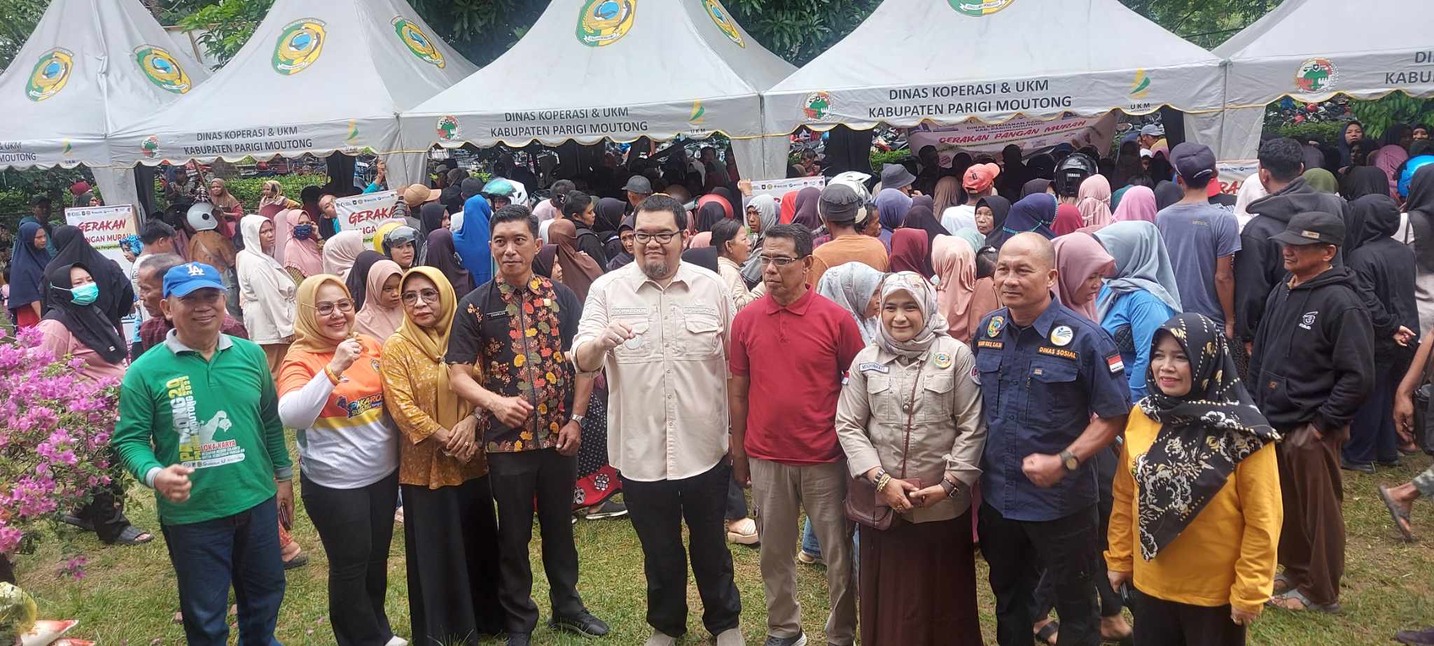 Pj Bupati Buka Kegiatan Gerakan Pangan Murah
