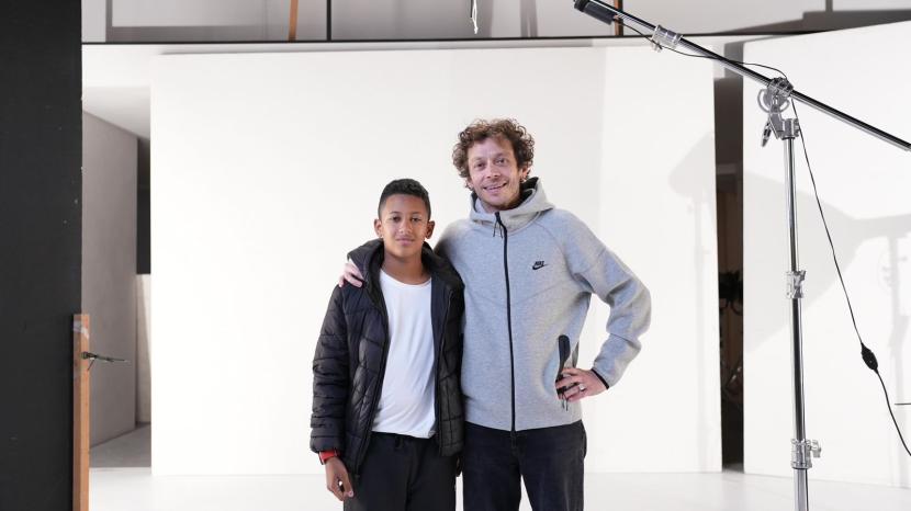 Pembalap Cilik Indonesia Qarrar Firhand Dapat Suntikan Semangat dari Valentino Rossi