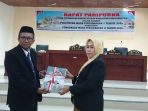 DPRD Sampaikan Sejumlah Capaian dan Kinerja dalam Rapat Paripurna