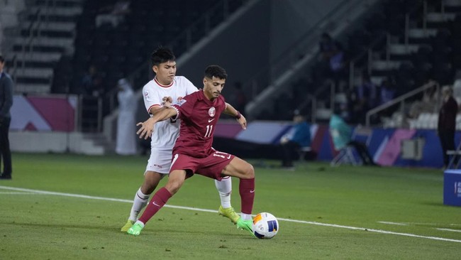 Qatar Tim Pertama Lolos ke Perempat Final Piala Asia U-23 Usai Kalahkan Yordania